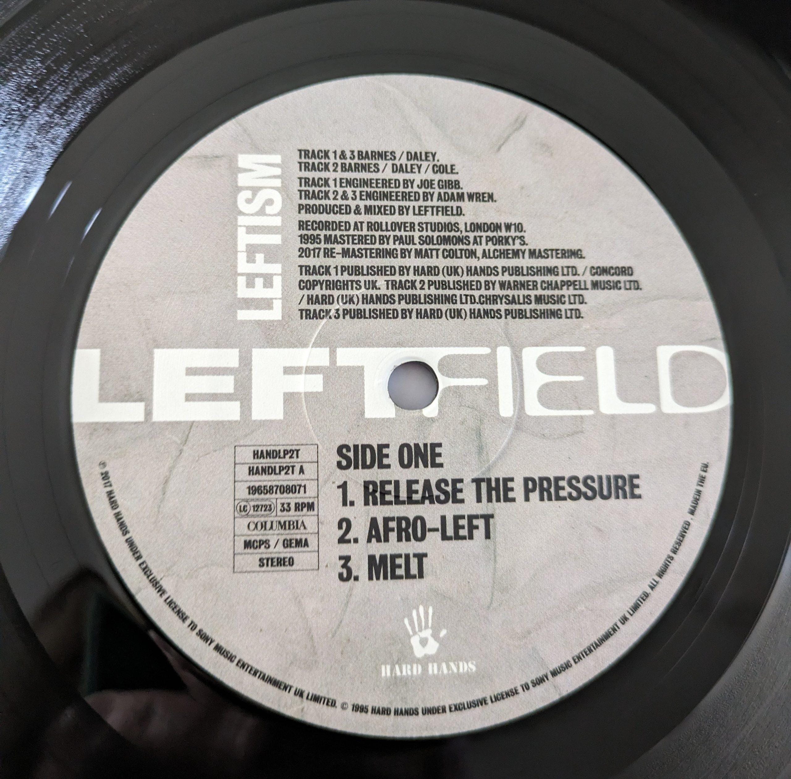 英2discs LP Leftfield Leftism HANDLP2D HARD HANDS /00660 英2discs LP Leftfield Leftism HANDLP2D HARD HANDS /00660