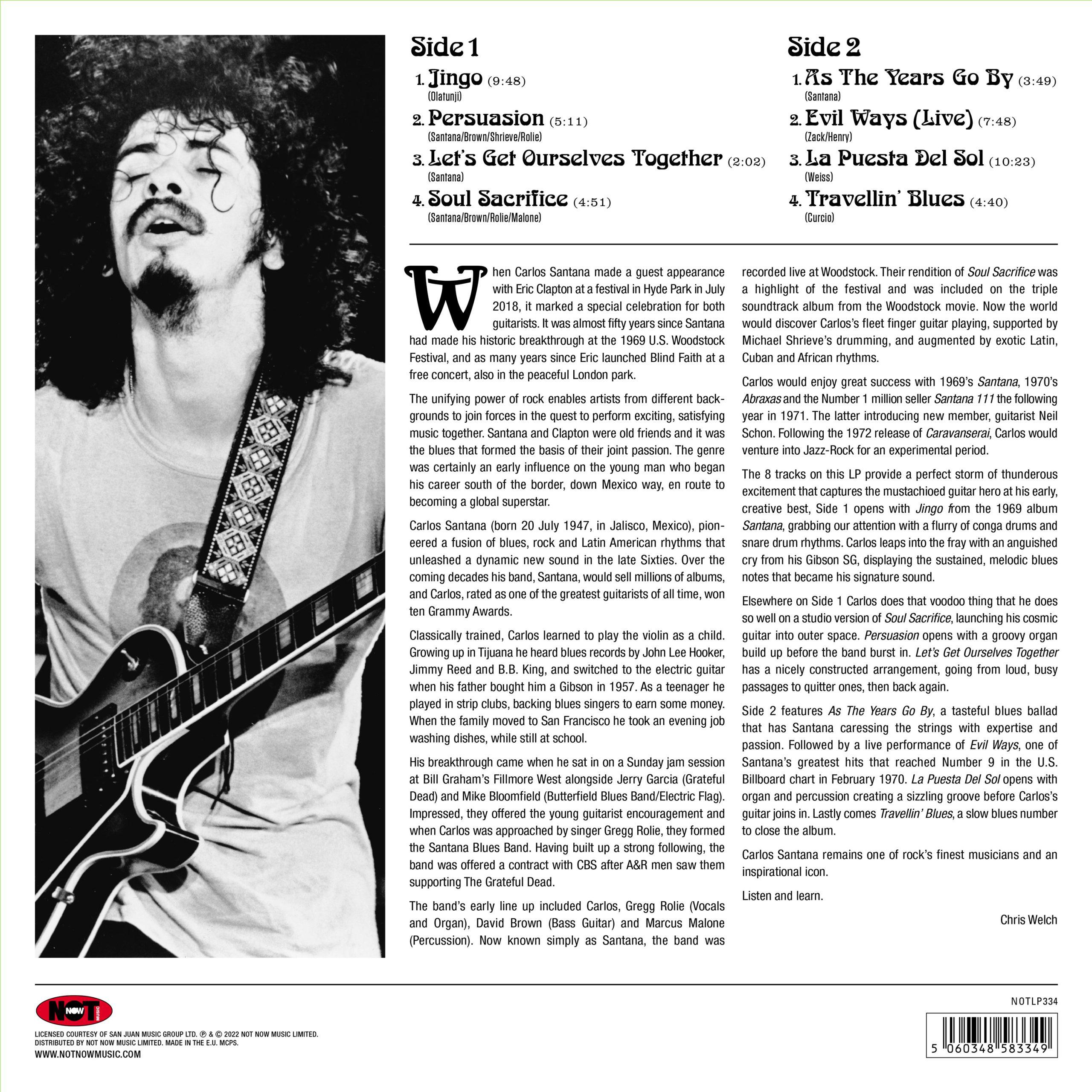 Santana - Evil Ways (LP) - Image 3