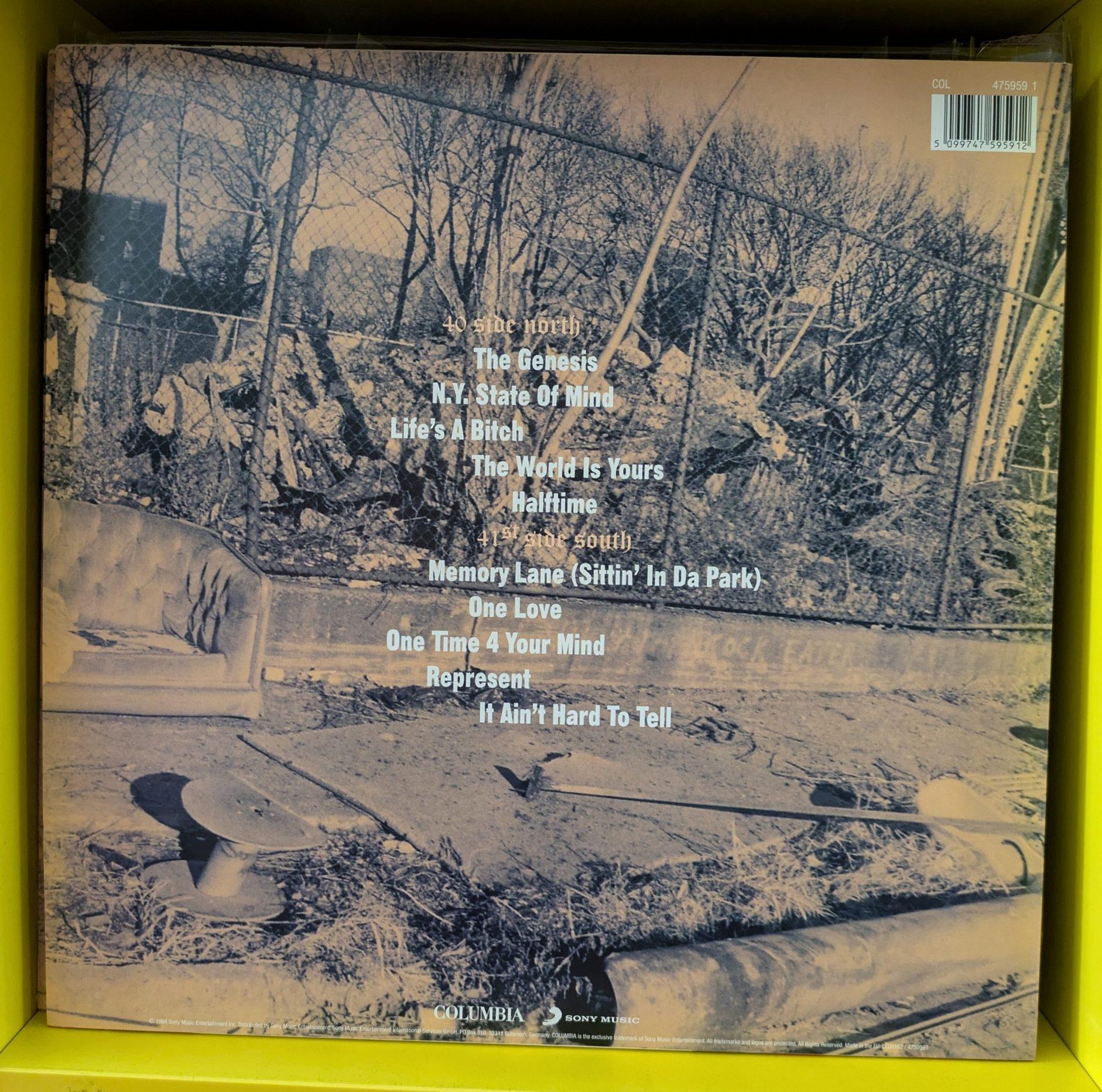 Nas - Illmatic (LP) - Image 3