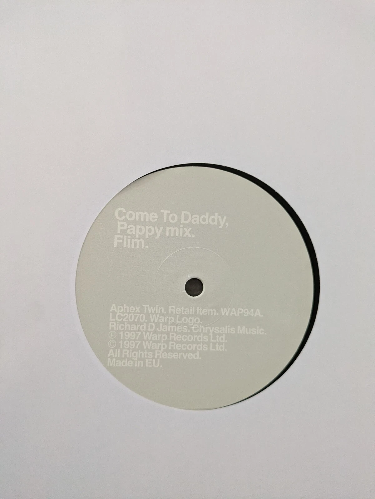 Aphex Twin - Come To Daddy (12") - Image 2