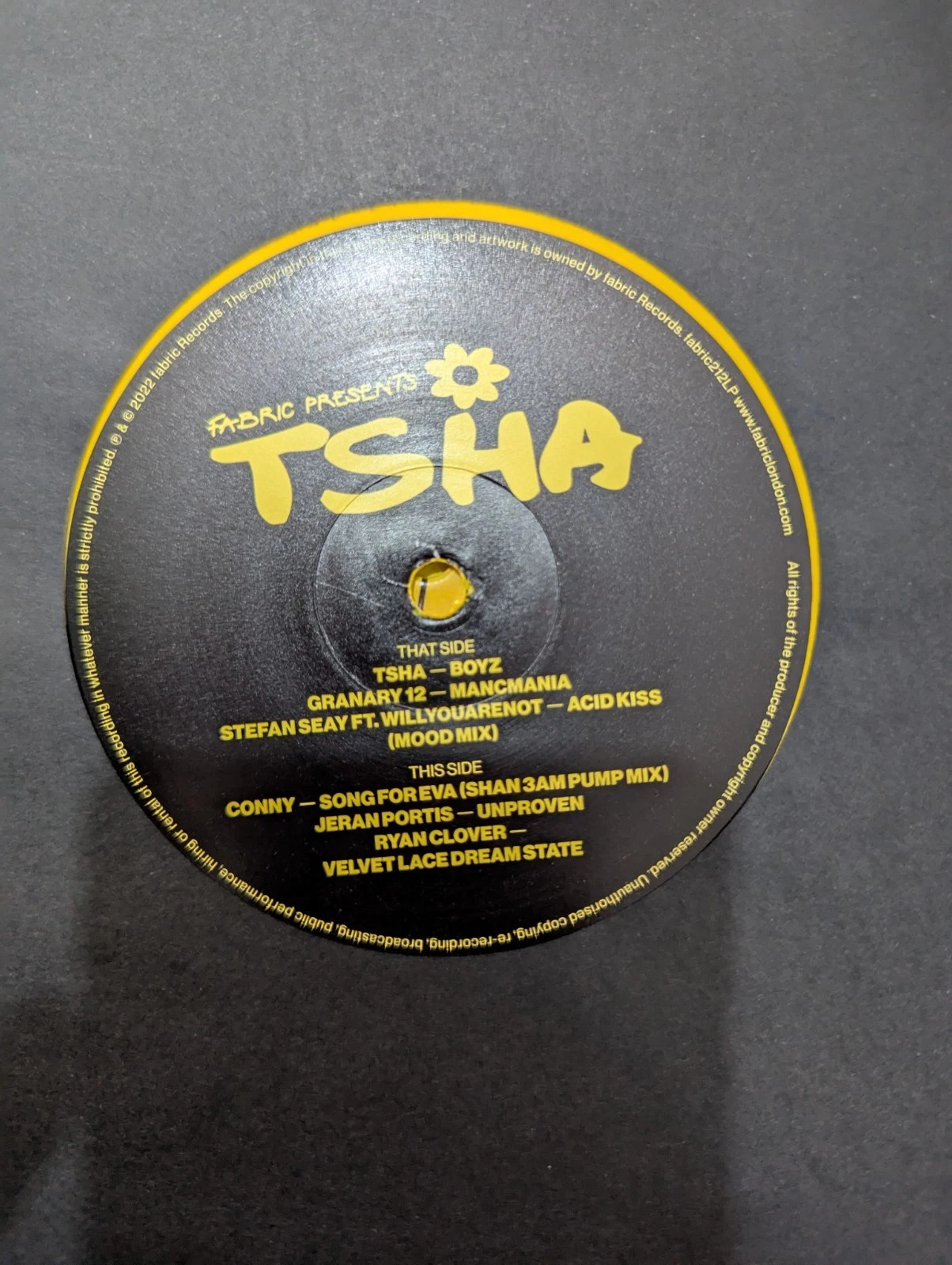 TSHA - Fabric Presents TSHA (LP) - Image 2