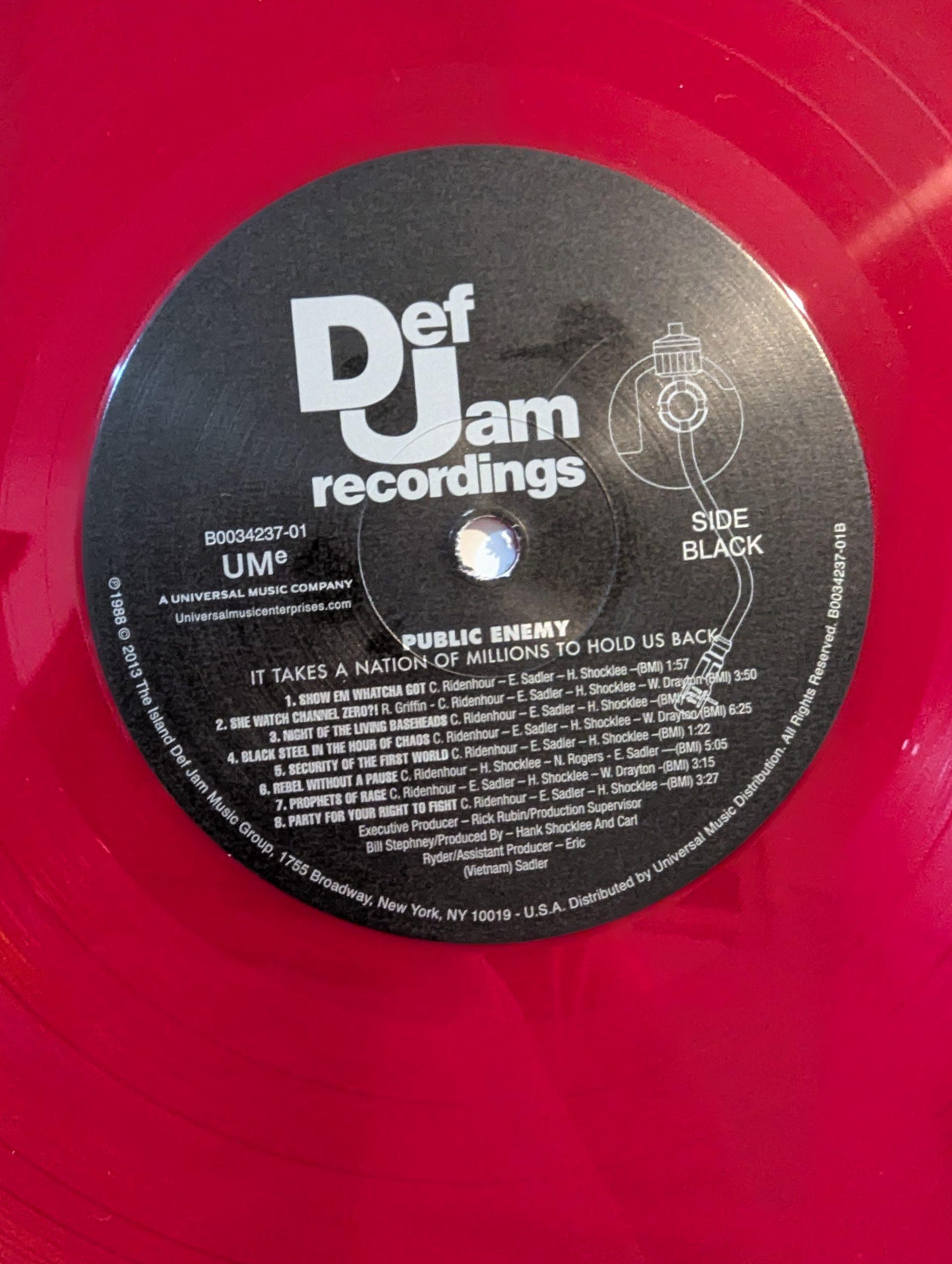 Public Enemy - It Takes A Nation.. (LP) - Image 2