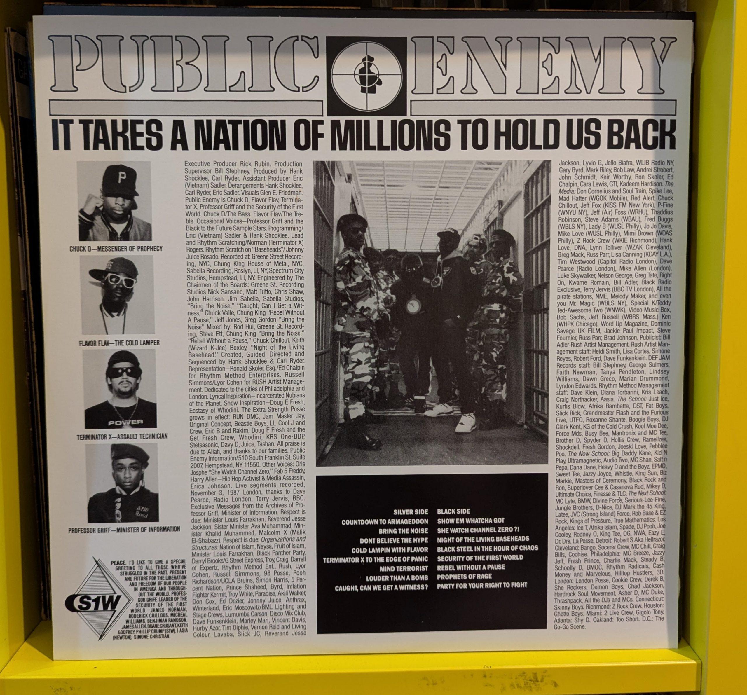 Public Enemy - It Takes A Nation.. (LP) - Image 8