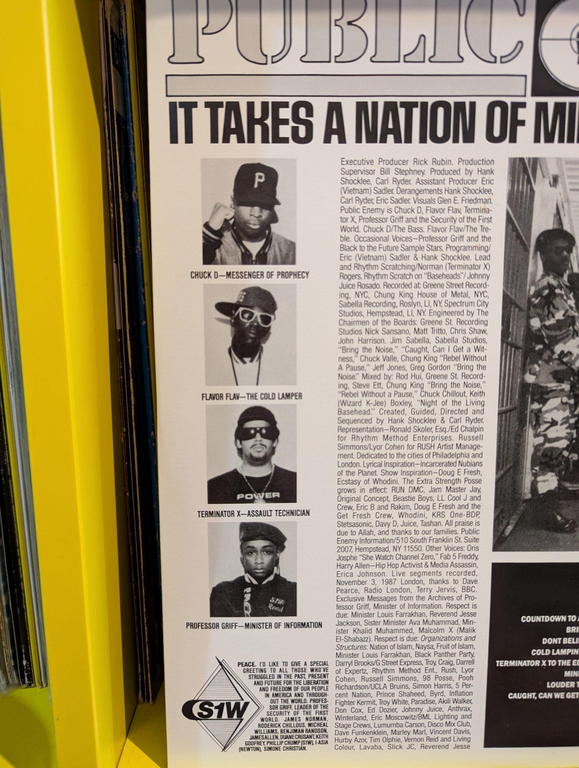 Public Enemy - It Takes A Nation.. (LP) - Image 10