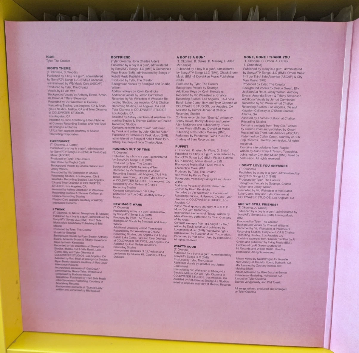 Tyler, The Creator - Igor (LP) - Image 6